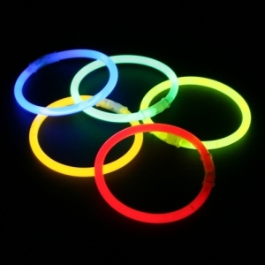 Glowsticks/Glowarmbandjes Assorti 200 x 5 mm (100 stuks)