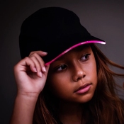 Baseball cap zwart met roze licht van €14,95 voor €9,95