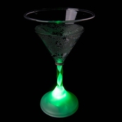 Cocktail glas met licht / Martini Glas met licht