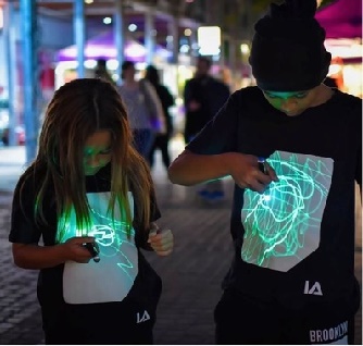 Led shirts en glow shirts